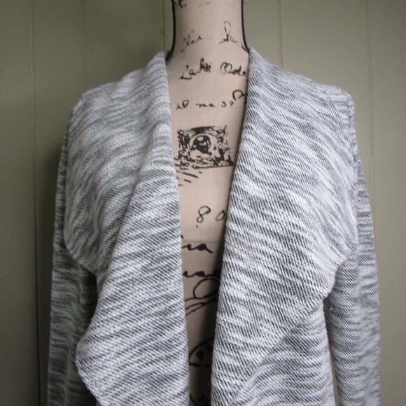 Vero Moda Open Front Cardigan Sweater XS White Black - Picture 7 of 14